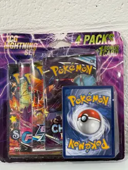 Pokemon TCG Lightning Set. 1 Shining S, 1-Fusion, 1-,1 -Brilliant 1 -Chilling - Image 1