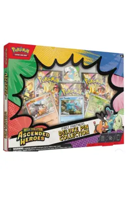 Pokemon TCG Mega Evolution Ascended Heroes First Partners deluxe pin collection - Image 1