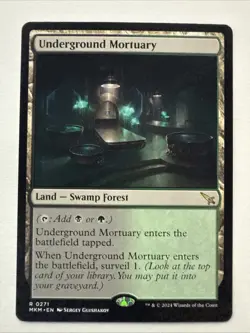 MTG Underground Mortuary 0271 Murders at Karlov Manor - Rare MKM NM - Image 1