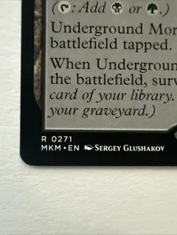 MTG Underground Mortuary 0271 Murders at Karlov Manor - Rare MKM NM - Image 2