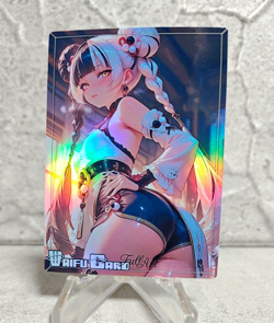 Dialyn ZZZ Trading Card Waifu Goddess Story Anime Girl holo Karte Manga Art - Image 1