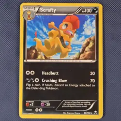 Scrafty 68/108 - Dark Explorers - Rare Pokemon Card - NM - Image 1