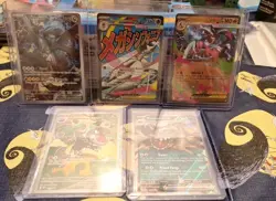 POKEMON PROMO LOT - 5 CARD LOT | BLACK STAR PROMO | Charizard/ Zekrom Gardevior - Image 1