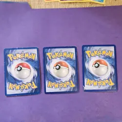 Pokemon TCG 3 Cards Evoli Growlithe Eevee German English Mixed Lot - Image 5