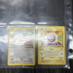 33 Ungraded Vintage Non-Holo Pokemon Card 1999 Jungle Not Complete 1st Edition - Image 1