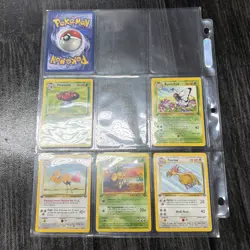 33 Ungraded Vintage Non-Holo Pokemon Card 1999 Jungle Not Complete 1st Edition - Image 4