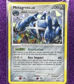 Metagross 7/147 Supreme Victors Holo Rare 130 HP Geo Impact Pokemon Card - Image 1
