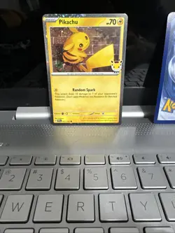 Pokemon TCG Pikachu Cosmos Promo Card 051/162 - Image 1