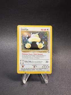 Pokemon Snorlax 11/64 Jungle Holo Rare 90 HP 1999 Wizards of the Coast Card - Image 1