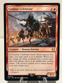 Combat Celebrant 212 M Commander: The Lord of the Rings NM MTG - Image 1