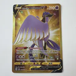 Pokemon TCG Galarian Articuno v Card Brilliant Stars 181/172 - Image 1