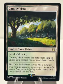 Canopy Vista 298 R Commander: The Lord of the Rings NM MTG - Image 1