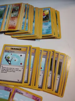 Pokemon TCG 224 Card Lot Fossil Uncommon Common Vintage - Image 4
