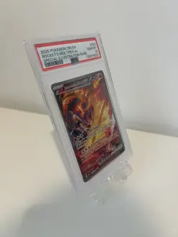 Pokemon Moltres EX Team Rockets Destined Rivals Card 229/182 PSA 10 - Image 2