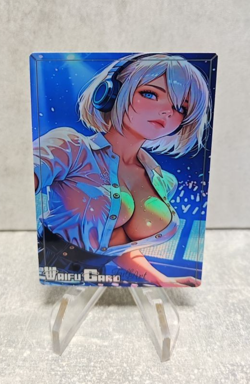 Nier Automata Trading Card Waifu Goddess Story Anime Girl holo Karte Manga Full - Image 1
