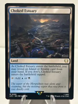 Choked Estuary 299 R Commander: The Lord of the Rings NM MTG - Image 1