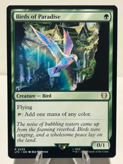 Birds of Paradise 235 R Commander: The Lord of the Rings NM MTG - Image 1