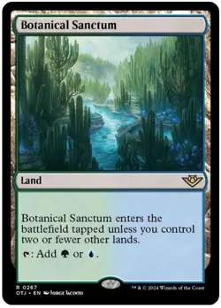 Botanical Sanctum MTG NM OTJ Near Mint Non Foil Fast Shipping From Canada - Image 1