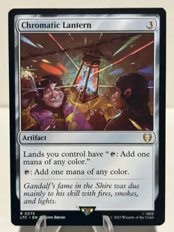Chromatic Lantern 275 R Commander: The Lord of the Rings NM MTG - Image 1