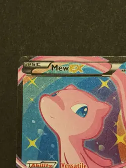 Mew EX RC24/RC25 Pokemon Legendary Treasures Radiant Collection Full Art Holo LP - Image 2