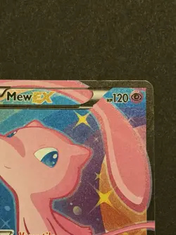 Mew EX RC24/RC25 Pokemon Legendary Treasures Radiant Collection Full Art Holo LP - Image 3