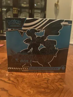 Pokemon Scarlet & Violet Black Bolt Elite Trainer Box English 2025 - Image 1