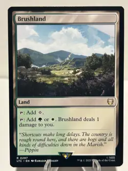 Brushland 297 R Commander: The Lord of the Rings: Tales of Middle-earth NM MTG - Image 1