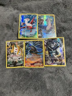 2015 POKEMON XY BLACK STAR PROMOS LATIAS+LATIOS+DIALGA+REGIGIGAS+BLACK KYUREM - Image 1