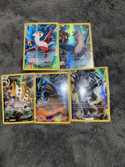 2015 POKEMON XY BLACK STAR PROMOS LATIAS+LATIOS+DIALGA+REGIGIGAS+BLACK KYUREM - Image 2