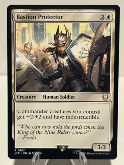 Bastion Protector 162 R Commander: The Lord of the Rings NM MTG - Image 1