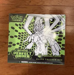 Pokemon TCG Perfect Order Pokemon Center Exclusive ETB New Factory Sealed - Image 1