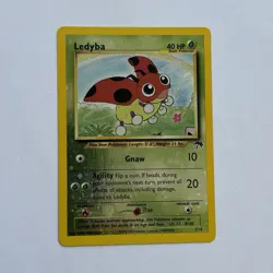 Pokemon Ledyba 07/18 Southern Islands Reverse Holo Promo Card 2001 English - Image 1