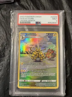 Pokemon TCG Electivire GG08/GG70 Crown Zenith Ultra Rare Holo PSA 9 English - Image 1