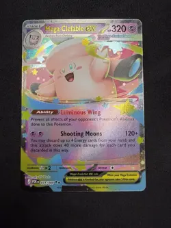 Mega Clefable ex 31/88 Double Rare Pokemon Perfect Order NM - Image 1