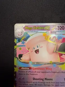 Mega Clefable ex 31/88 Double Rare Pokemon Perfect Order NM - Image 3