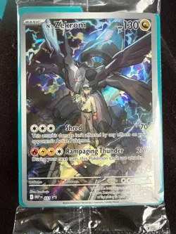 Pokemon TCG N's Zoroark MEP 031 Black Star Promo Ascended Heroes Sealed - Image 1