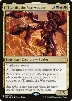 Thantis, the Warweaver - Near Mint MTG The List - Image 1