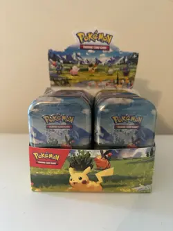 Pokemon TCG Ascended Hero’s Tin Display Factory Sealed New - Image 1