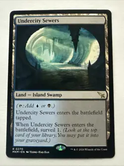 MTG Undercity Sewers 0270 Murders at Karlov Manor Rare MKM - Image 1
