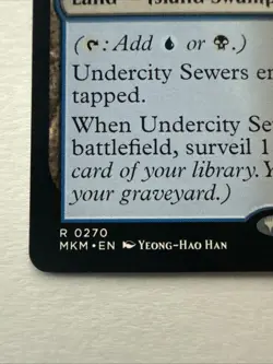 MTG Undercity Sewers 0270 Murders at Karlov Manor Rare MKM - Image 2