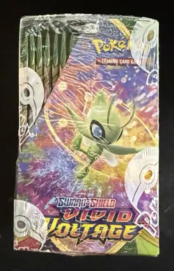 Pokemon TCG: Sword & Shield - Vivid Voltage Booster Box - Factory Sealed - Image 3