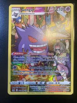 Pokemon TCG (2022) Gengar TG06/TG30 SWSH Lost Origin Trainer Gallery Holo NM - Image 1
