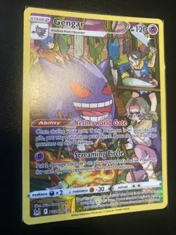 Pokemon TCG (2022) Gengar TG06/TG30 SWSH Lost Origin Trainer Gallery Holo NM - Image 2