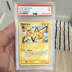 Pokemon Pichu Bros. POP Series 3 #16/17 PSA 7 Common Regular English 2006 - Image 1