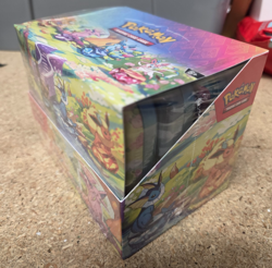 Pokemon Prismatic Evolutions Mini Tins x8 Full Set Display Case New & Sealed - Image 2