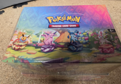 Pokemon Prismatic Evolutions Mini Tins x8 Full Set Display Case New & Sealed - Image 4