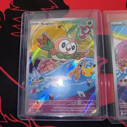 Pokemon First Partner Illustration Collection Series 1 Kanto GEN 7 Starters - Image 2