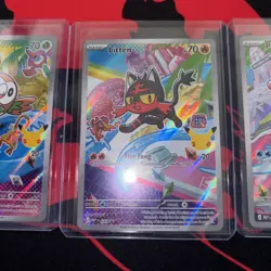 Pokemon First Partner Illustration Collection Series 1 Kanto GEN 7 Starters - Image 3