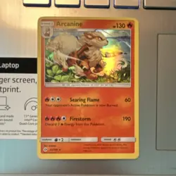 Pokemon Arcanine Sm-Unbroken Bonds 22/214 Holo Rare 140 HP English - Image 1