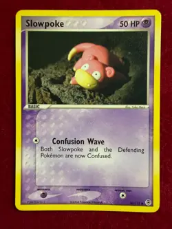 Pokemon TCG Slowpoke Non-Holo 80/112, Fire Red & Leaf Green (NM) - Image 1